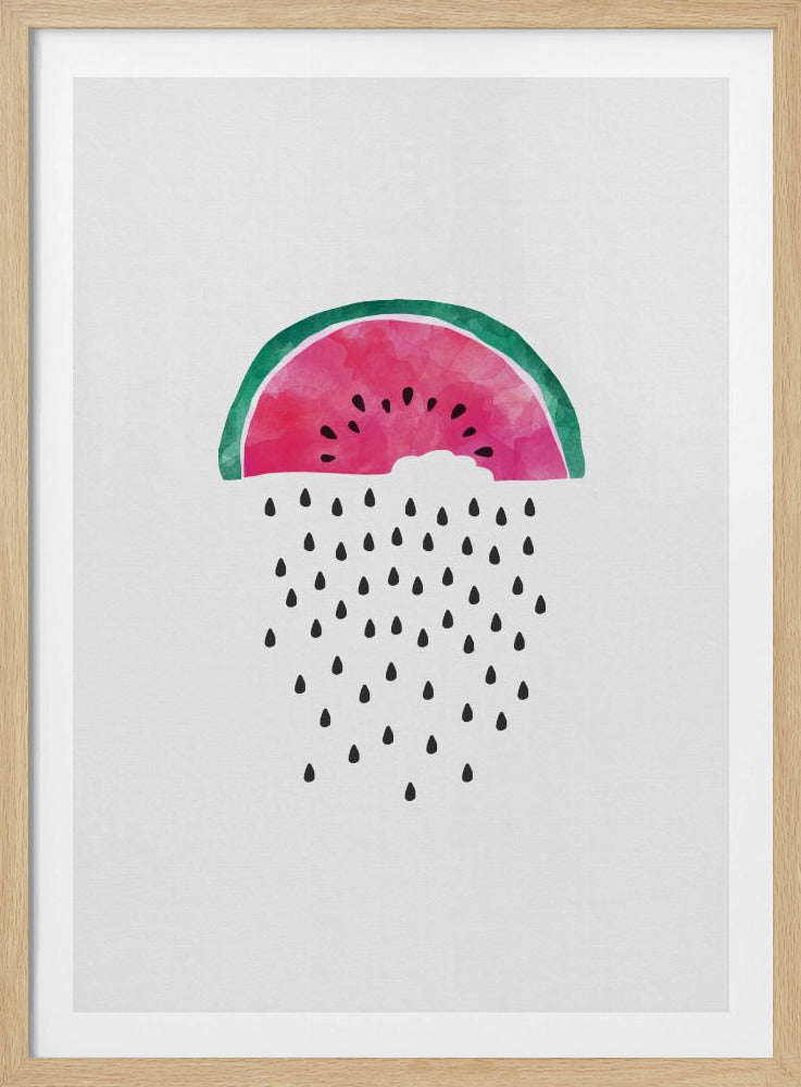 Vattenmelonregn | Poster