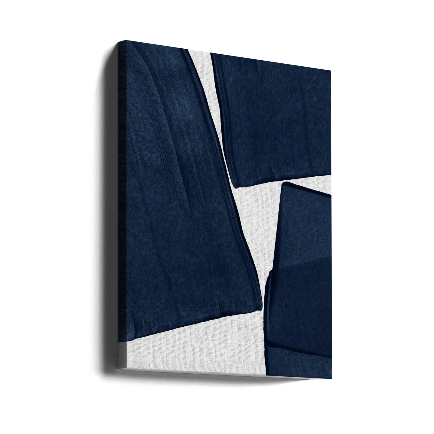 Minimalistisk maleri blå III | Lerretsbilder