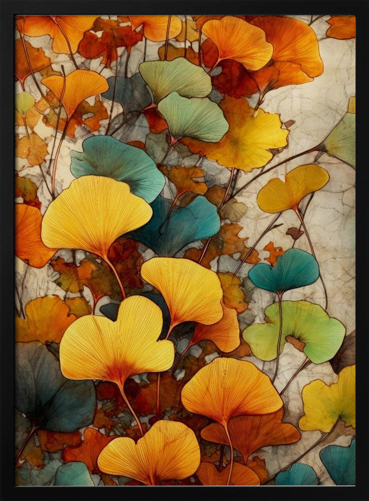 Ginko Biloba leaves 1 | Poster