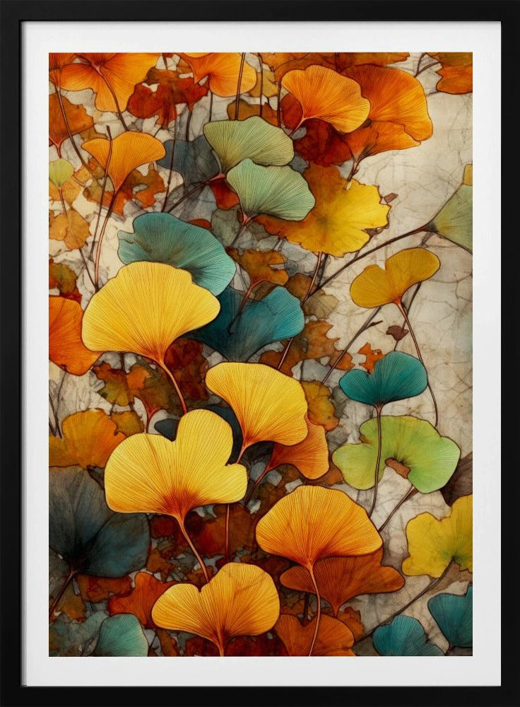 Ginko Biloba leaves 1 | Poster