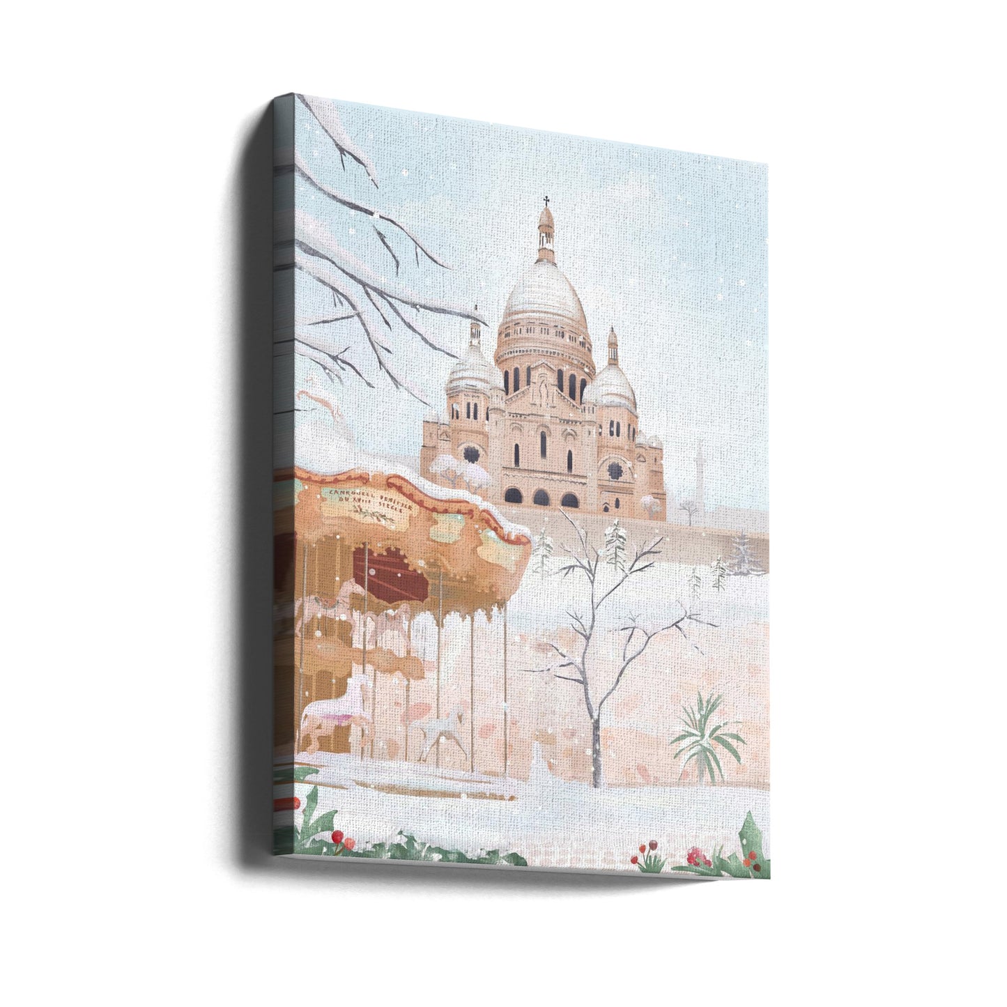 Invierno en París | Impresiones en Lienzo
