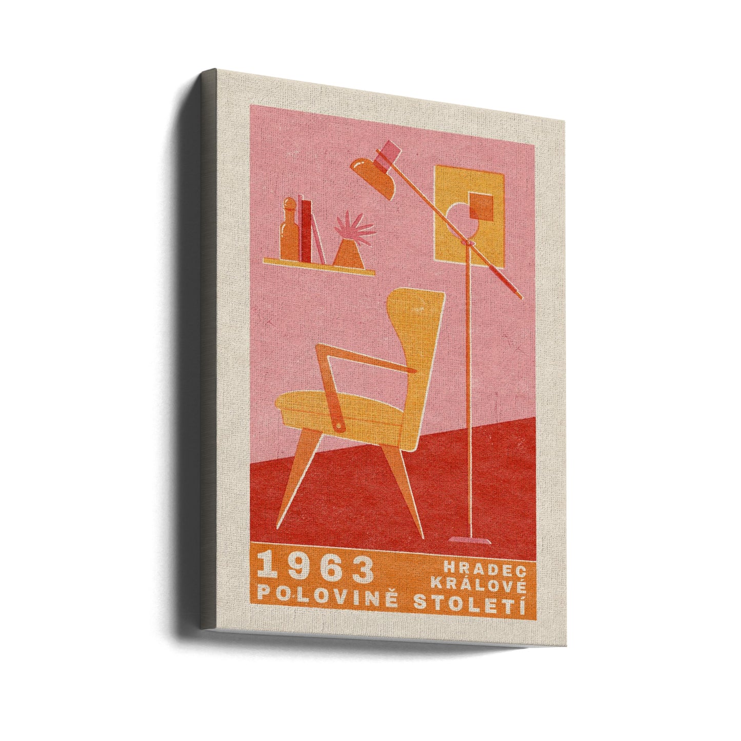 Meubles tchèques du milieu du siècle | Tableaux sur Toile