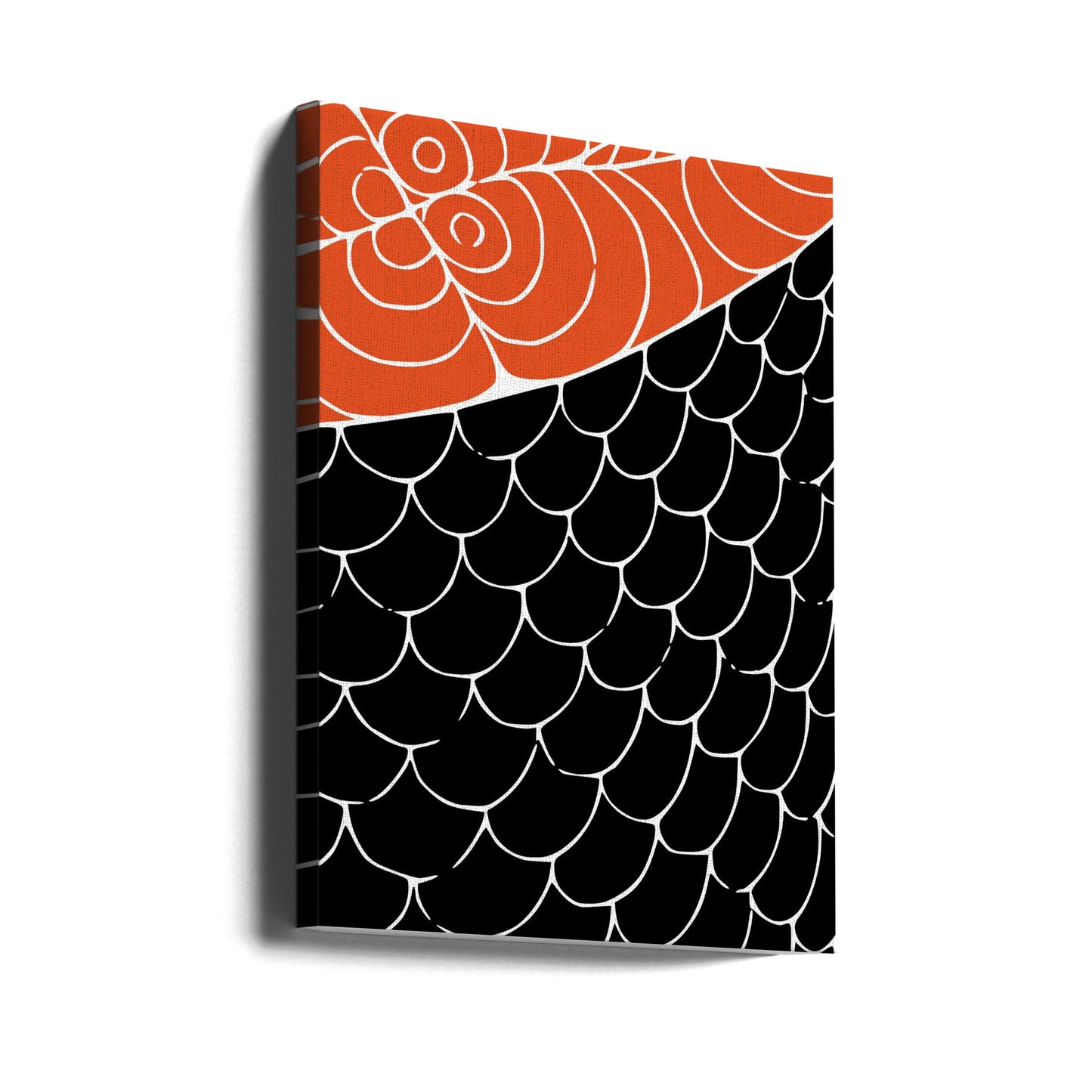 Sashimi Red and Black | Canvas