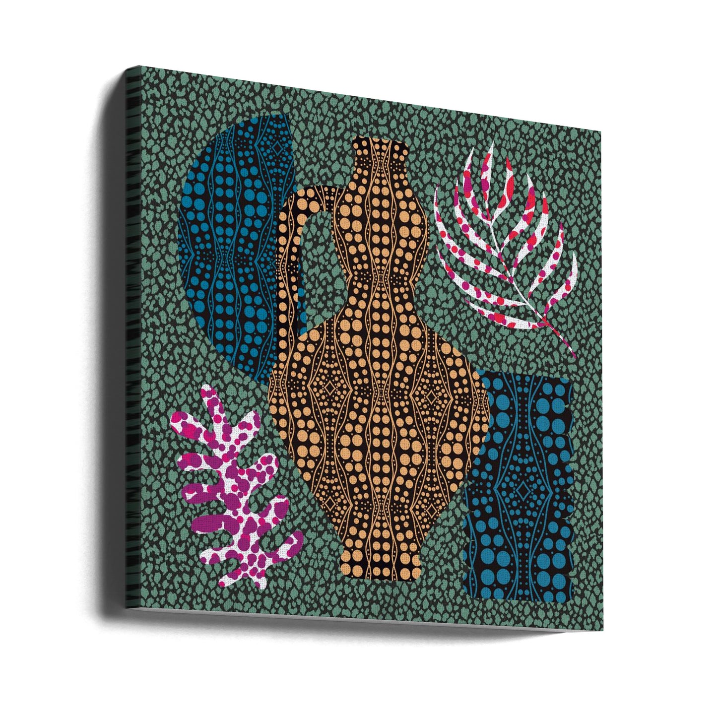 Mosaic Bohemian Composition | Canvas