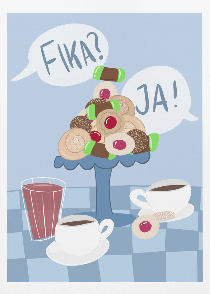 Swedish Fika Delight | Poster