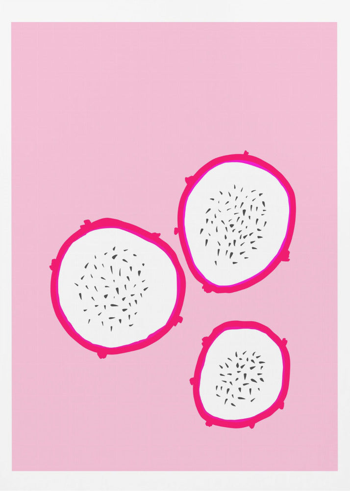 Dragon Fruit Trio | Poster