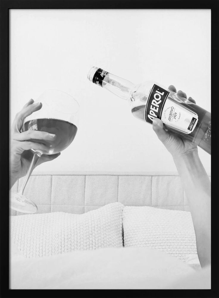 Aperol Au Lit Fermer | Posters - Affiche Artistique