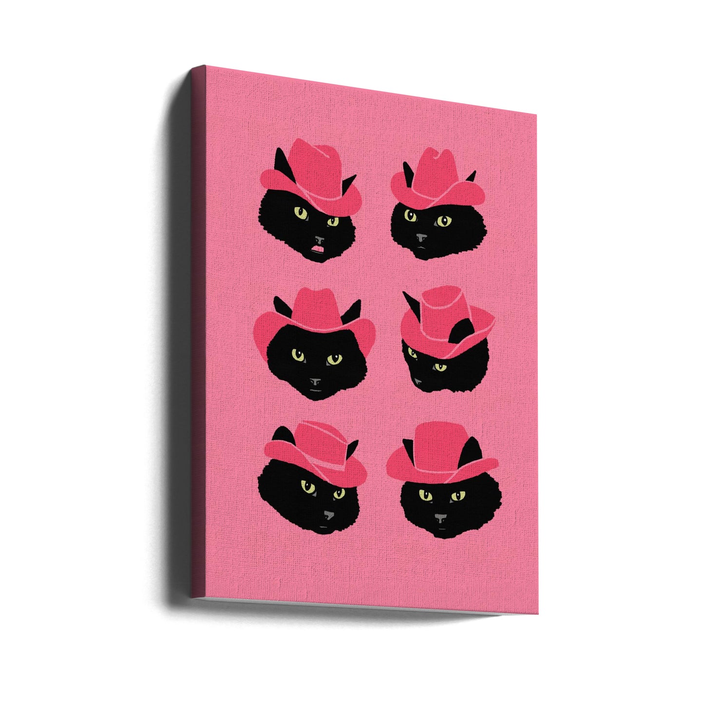 Marcy the Cowgirl Cat | Canvas
