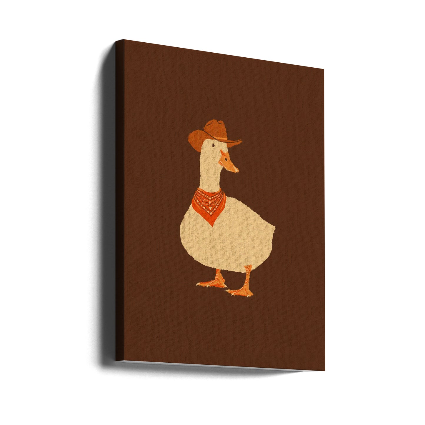 Bo die Cowboy-Ente | Leinwand-Bilder