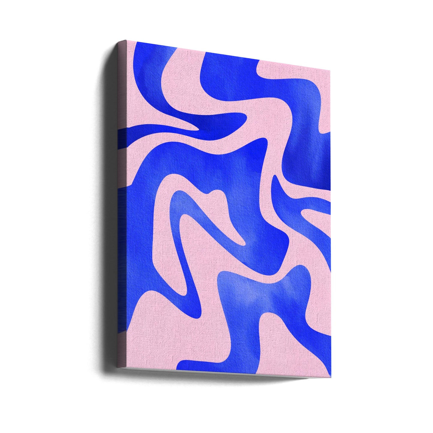 Abstract Blue Wave | Canvas