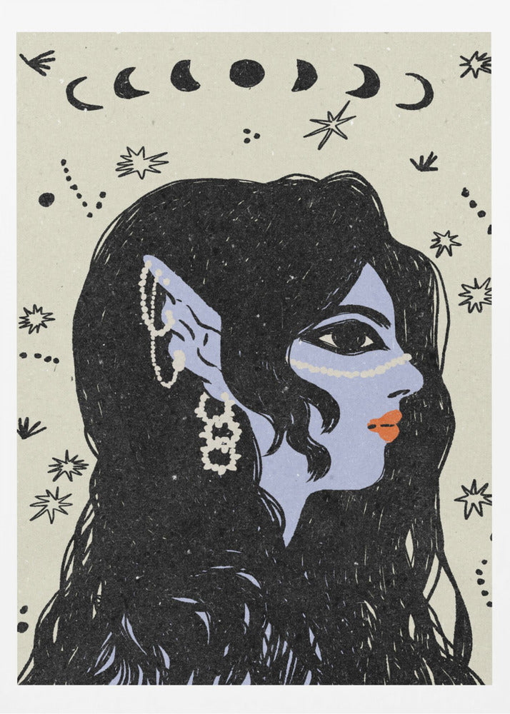 Portrait of a mermaid | Poster
