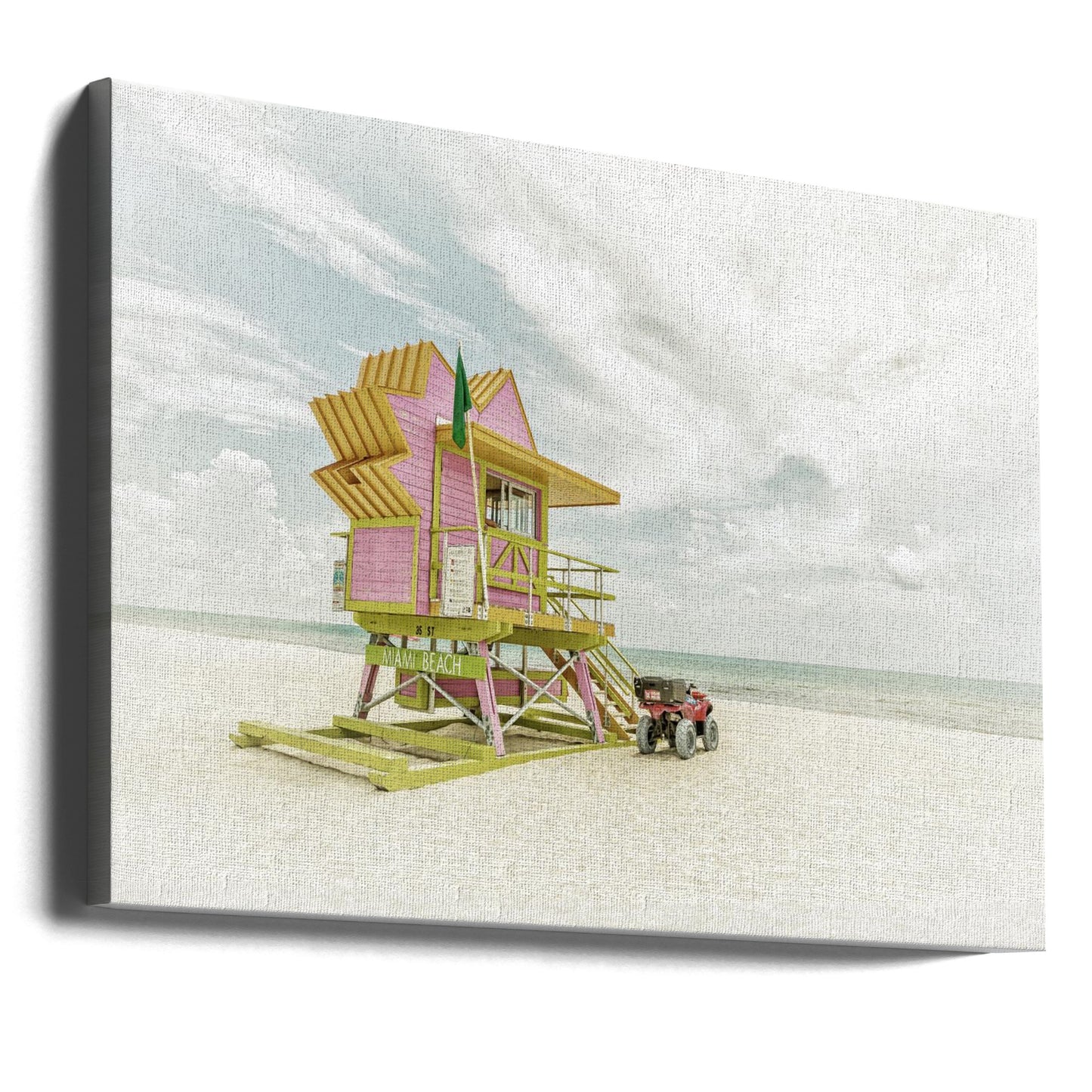 MIAMI BEACH Vintage Florida-känsla | Canvas