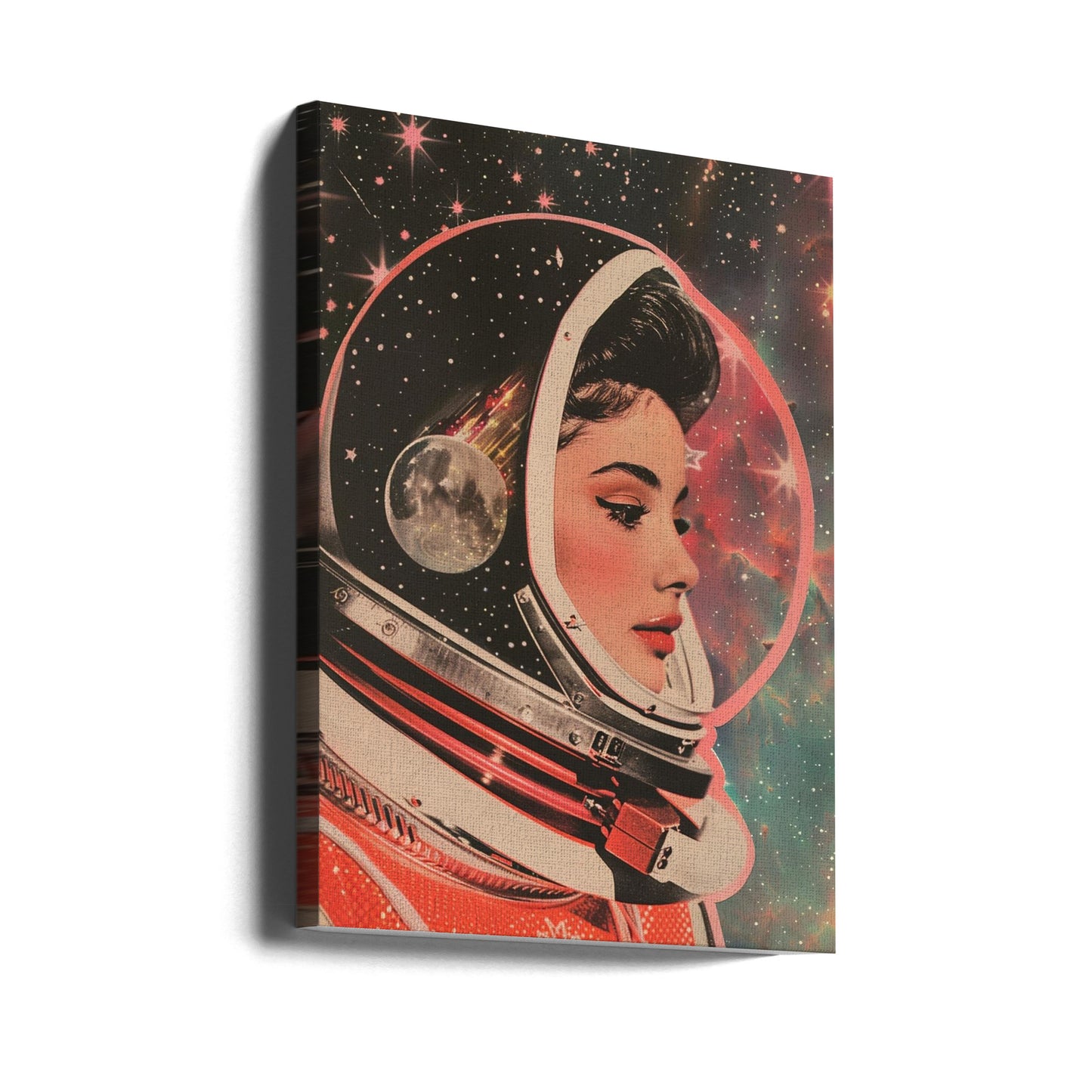 Female Astronaut Portrait | Canvas