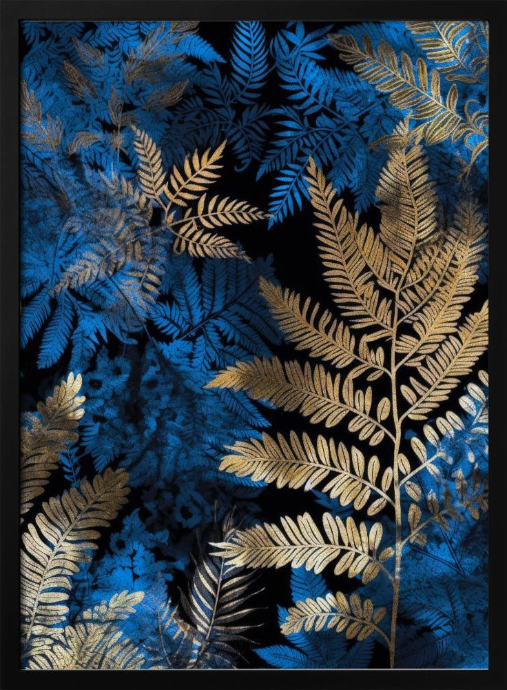 Vibrant Garden and ferns 2 | Poster