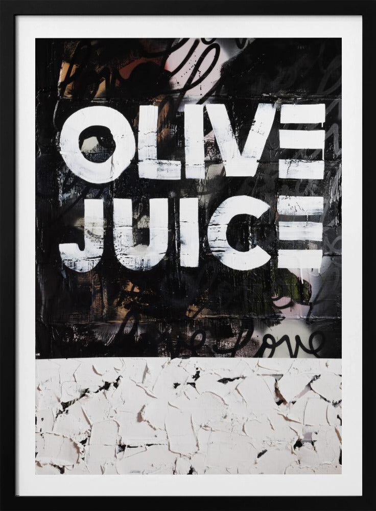 Olive juice | Poster
