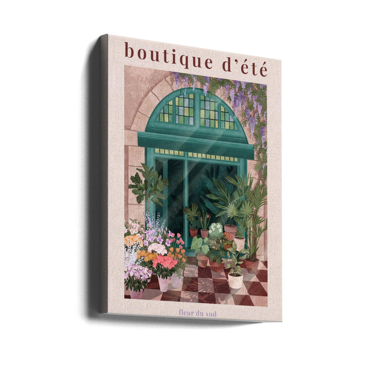 Floristería francesa Posters - Impresiones de Arte | Impresiones en Lienzo