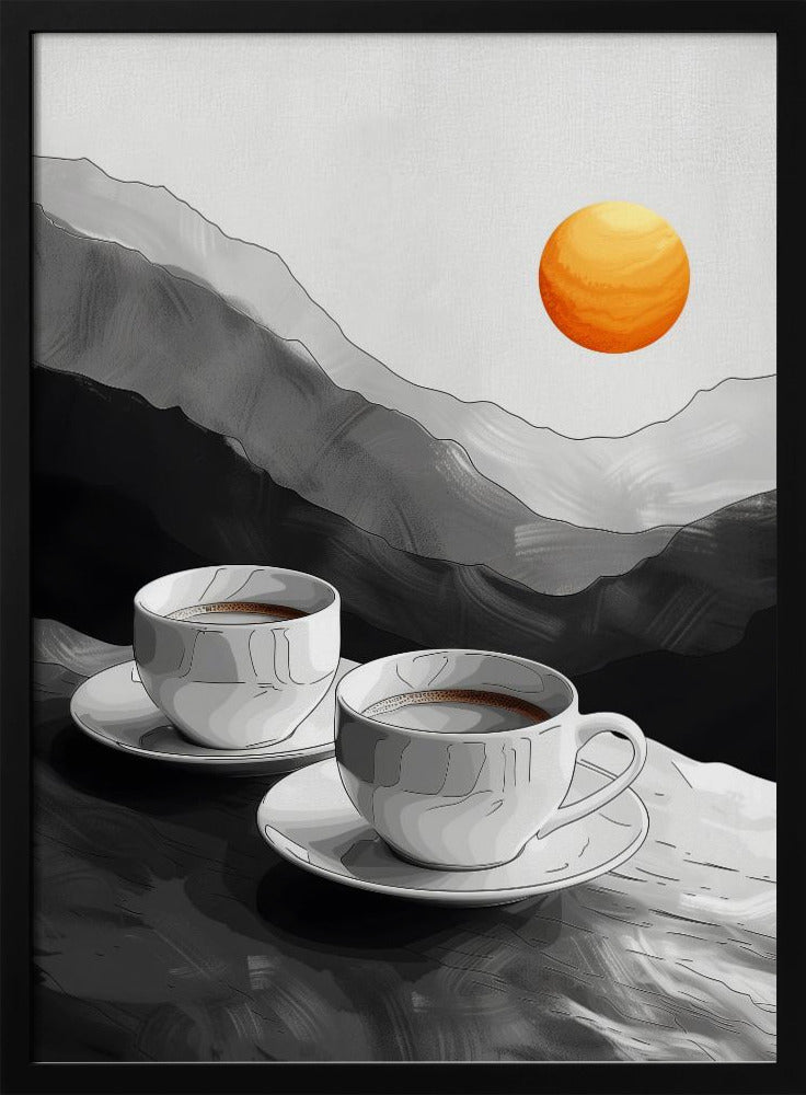 I Love Coffee Food Illustration Art (1) | Poster