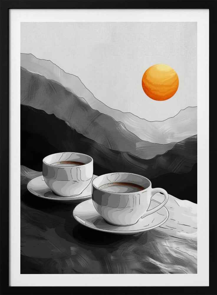 I Love Coffee Food Illustration Art (1) | Poster