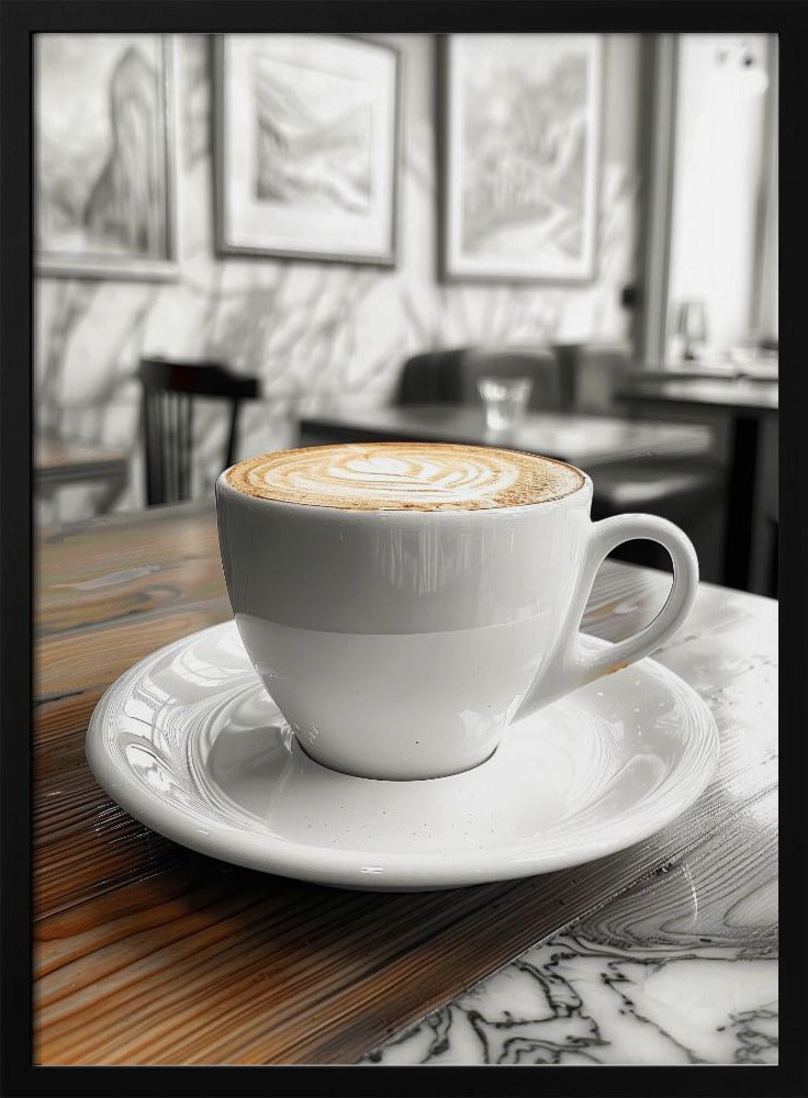I Love Coffee Food Illustration Art (5) | Poster