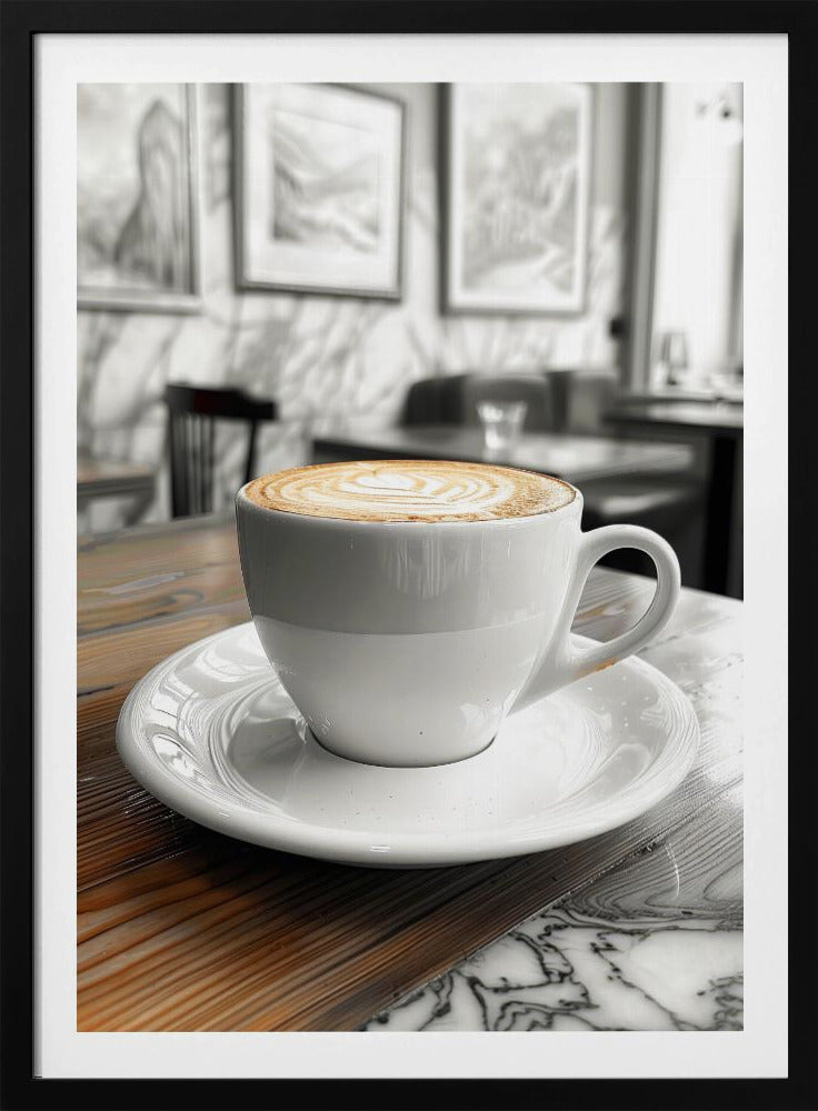 I Love Coffee Food Illustration Art (5) | Poster