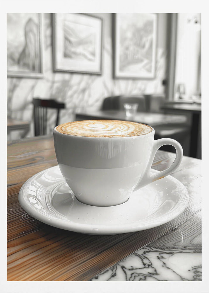 I Love Coffee Food Illustration Art (5) | Poster