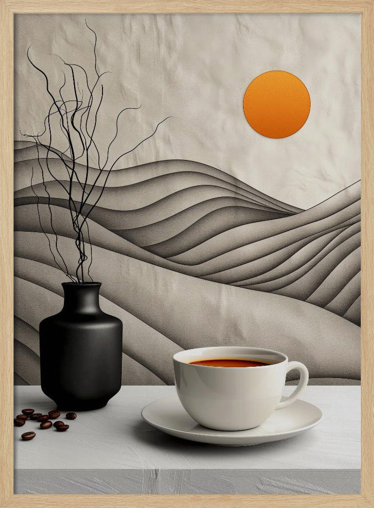 I Love Coffee Food Illustration Art (11) | Poster