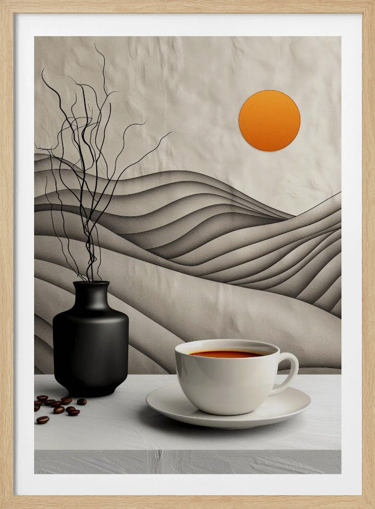 I Love Coffee Food Illustration Art (11) | Poster