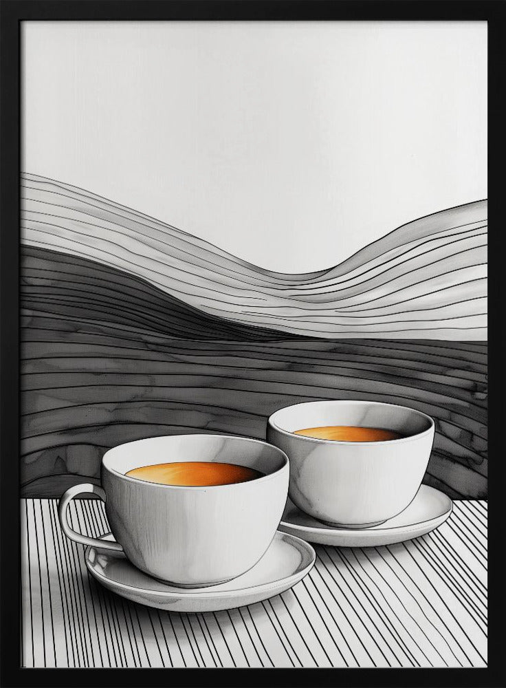 I Love Coffee Food Illustration Art (15) | Poster