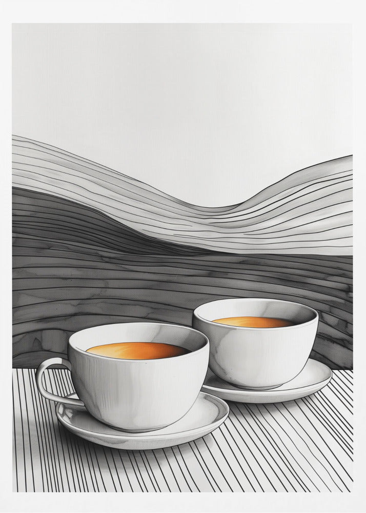 I Love Coffee Food Illustration Art (15) | Poster