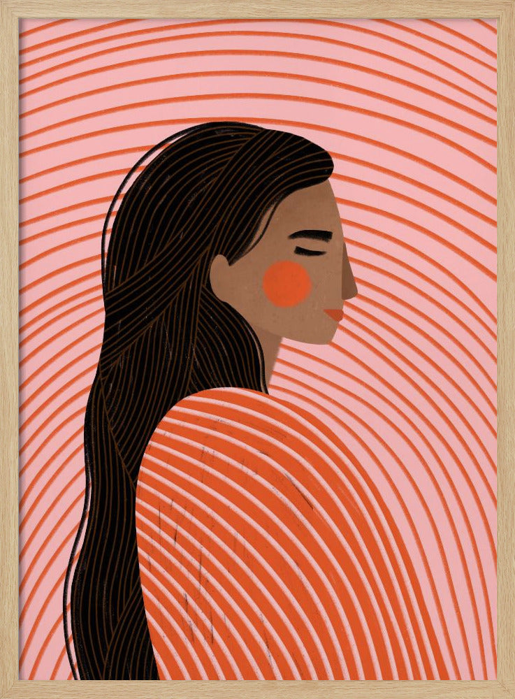 The Woman With the Lines | Poster