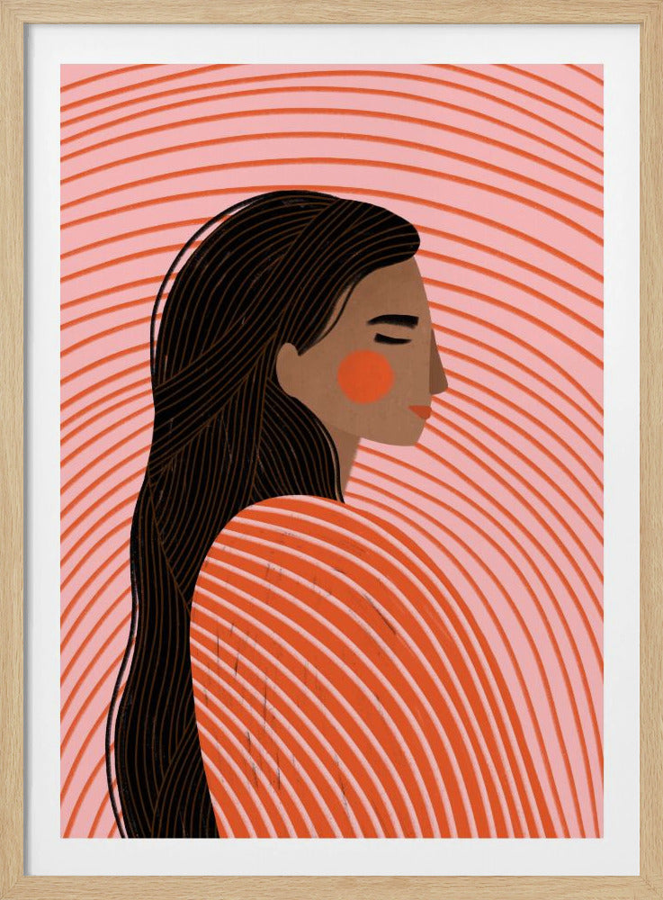 The Woman With the Lines | Poster