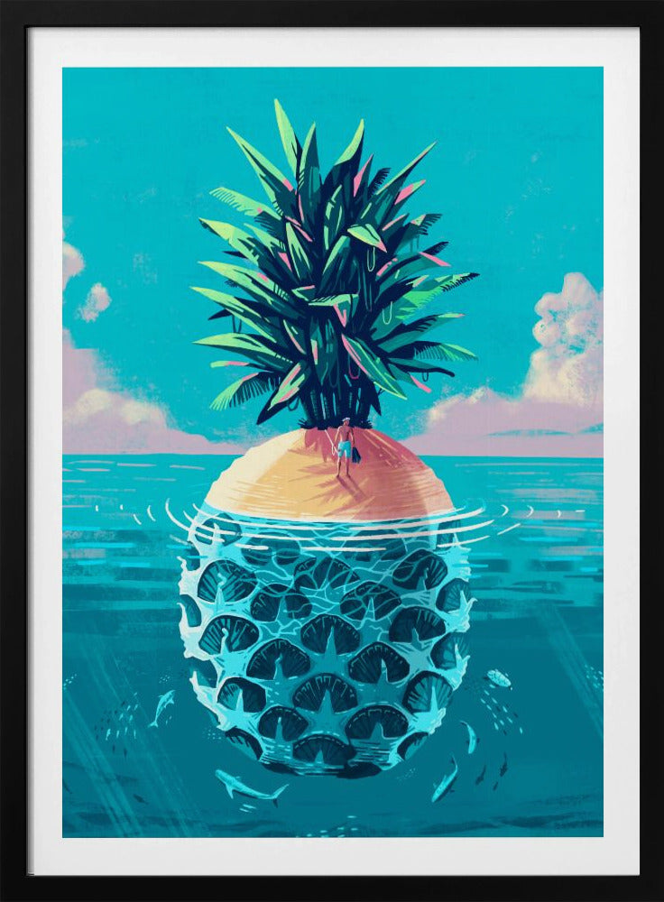 Stranded On Pineapple Island | Poster