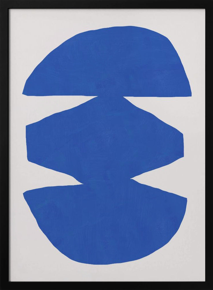 Cobalt blue cut out 02 | Poster
