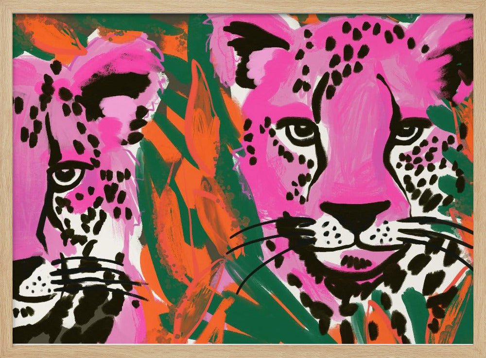 Pink leo | Poster