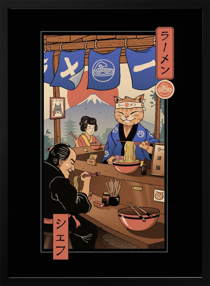 Ramen Meowster | Poster