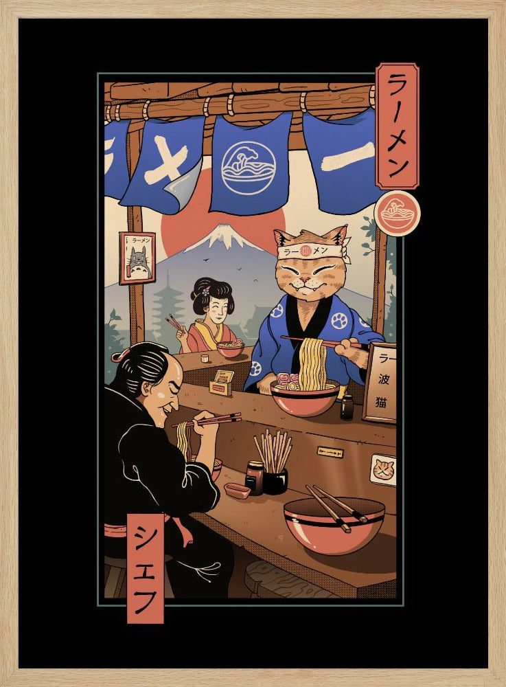 Ramen Meowster | Poster