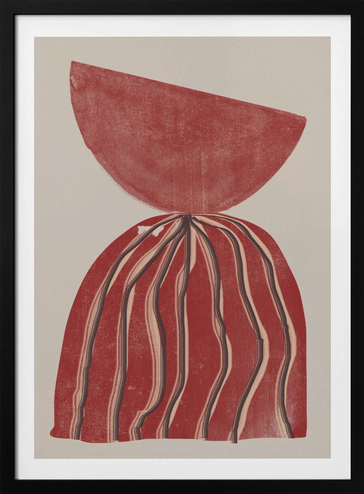 Crimson Silhouette | Poster