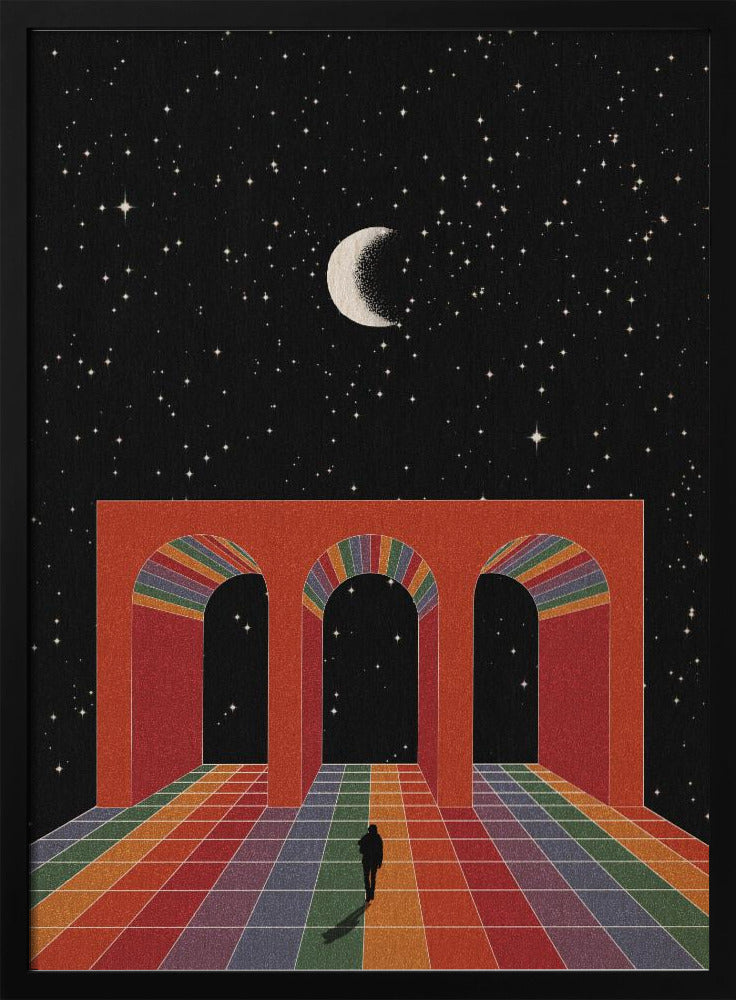Arco del Triunfo en el Espacio | Posters - Impresiones de Arte