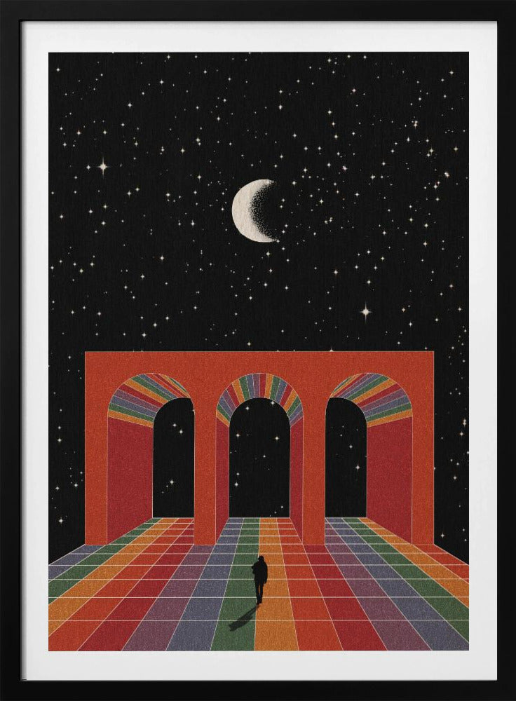 Arco del Triunfo en el Espacio | Posters - Impresiones de Arte