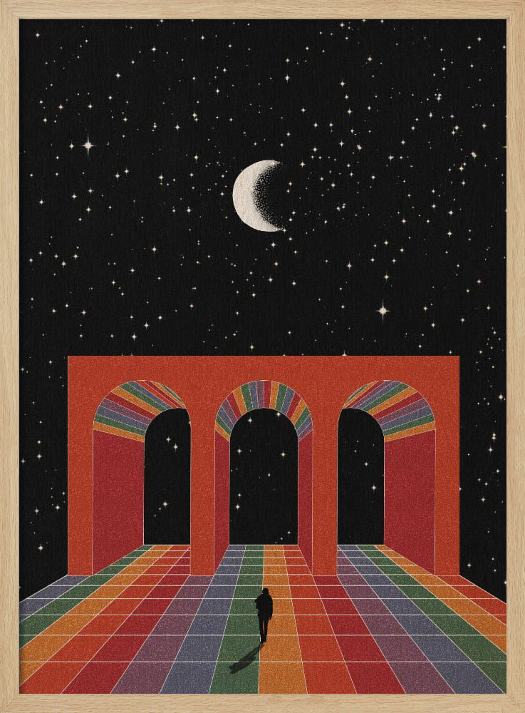 Arco del Triunfo en el Espacio | Posters - Impresiones de Arte