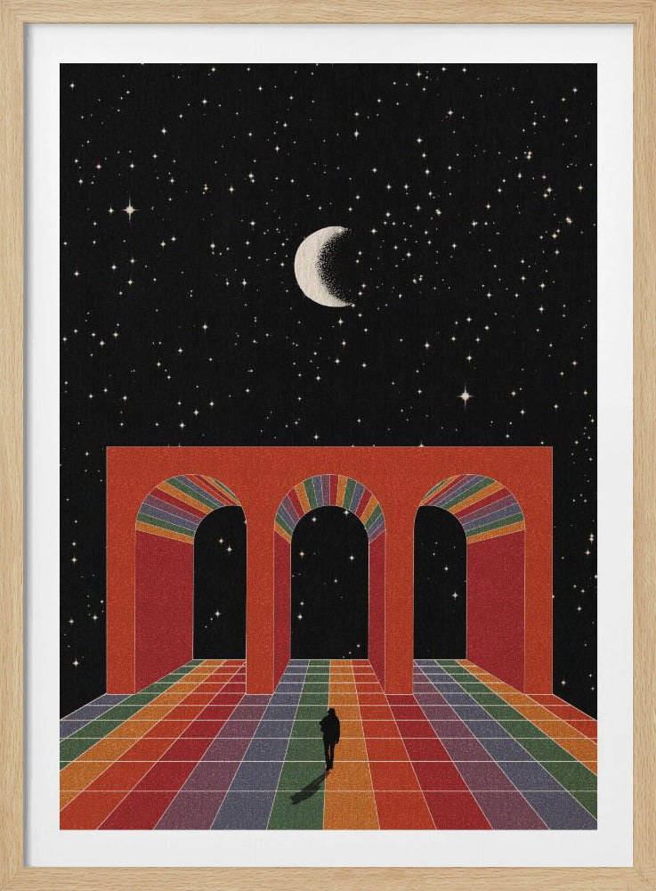 Arco del Triunfo en el Espacio | Posters - Impresiones de Arte