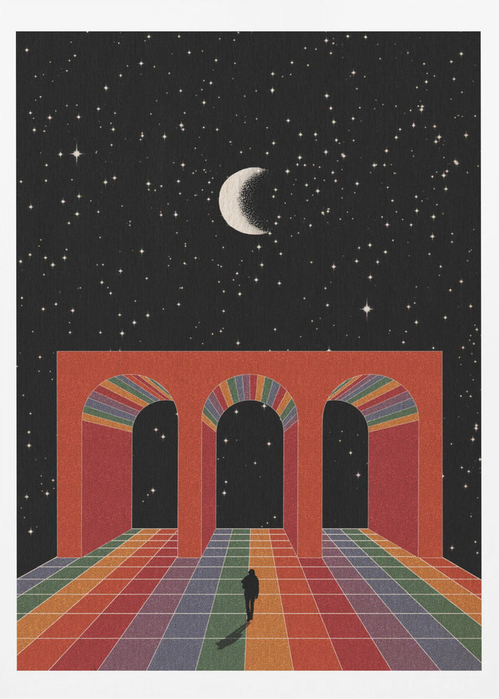 Arco del Triunfo en el Espacio | Posters - Impresiones de Arte