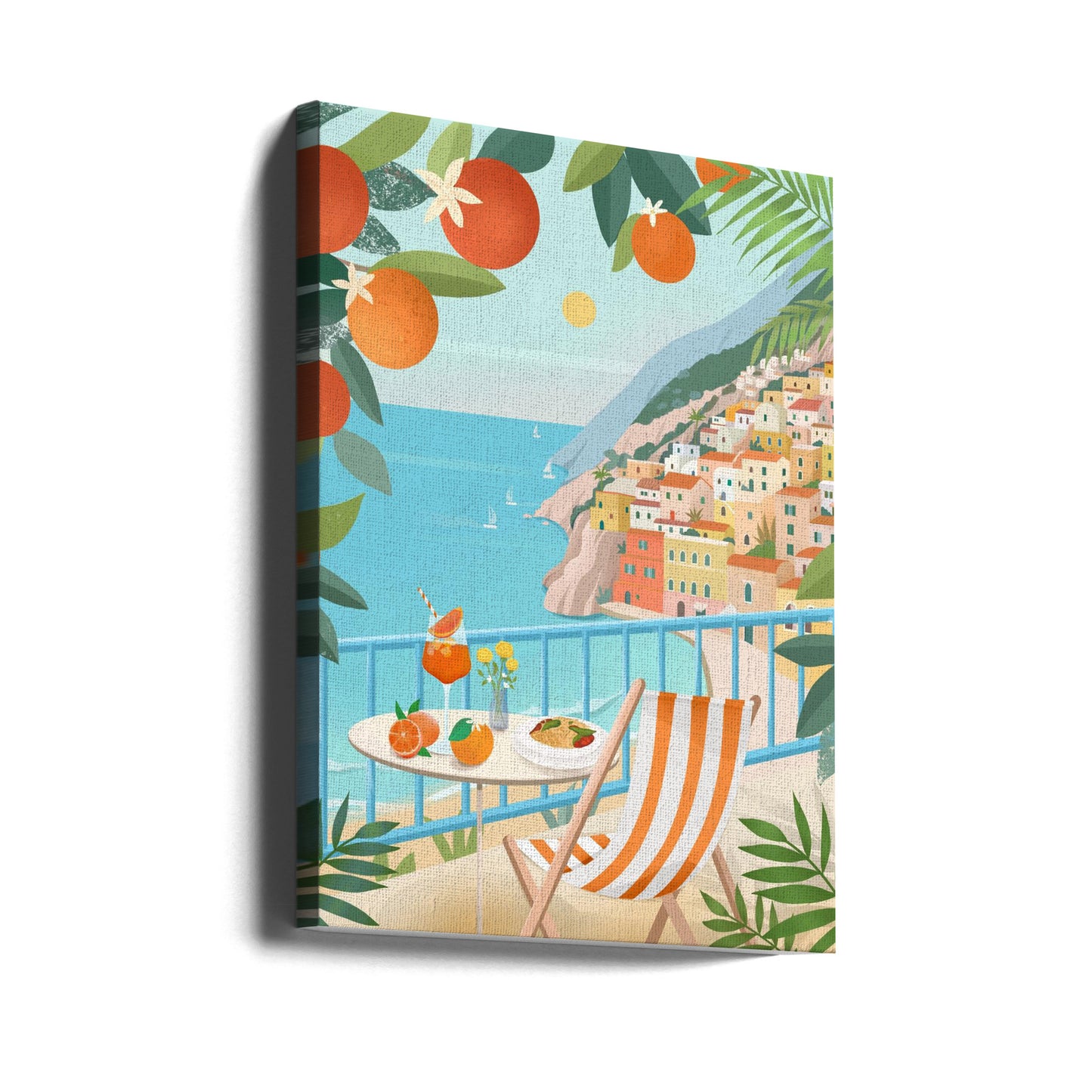Verano italiano | Impresiones en Lienzo