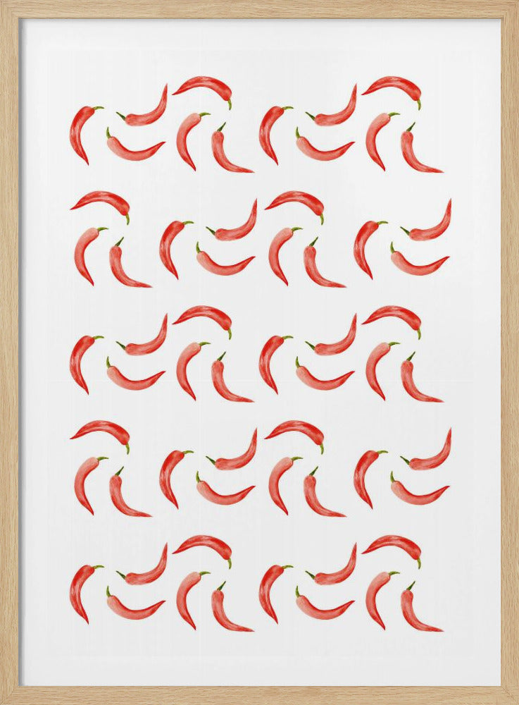 Chili Pattern | Poster
