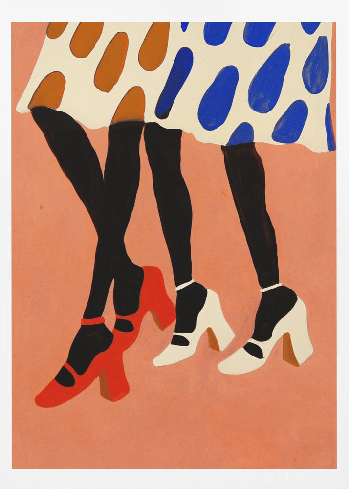 Polka Dot Steps | Poster