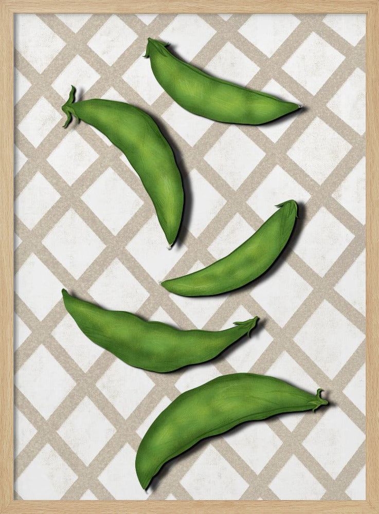 Sugar snap peas | Poster
