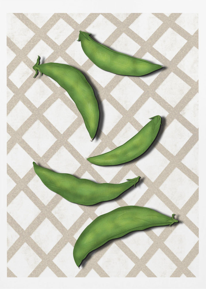Sugar snap peas | Poster
