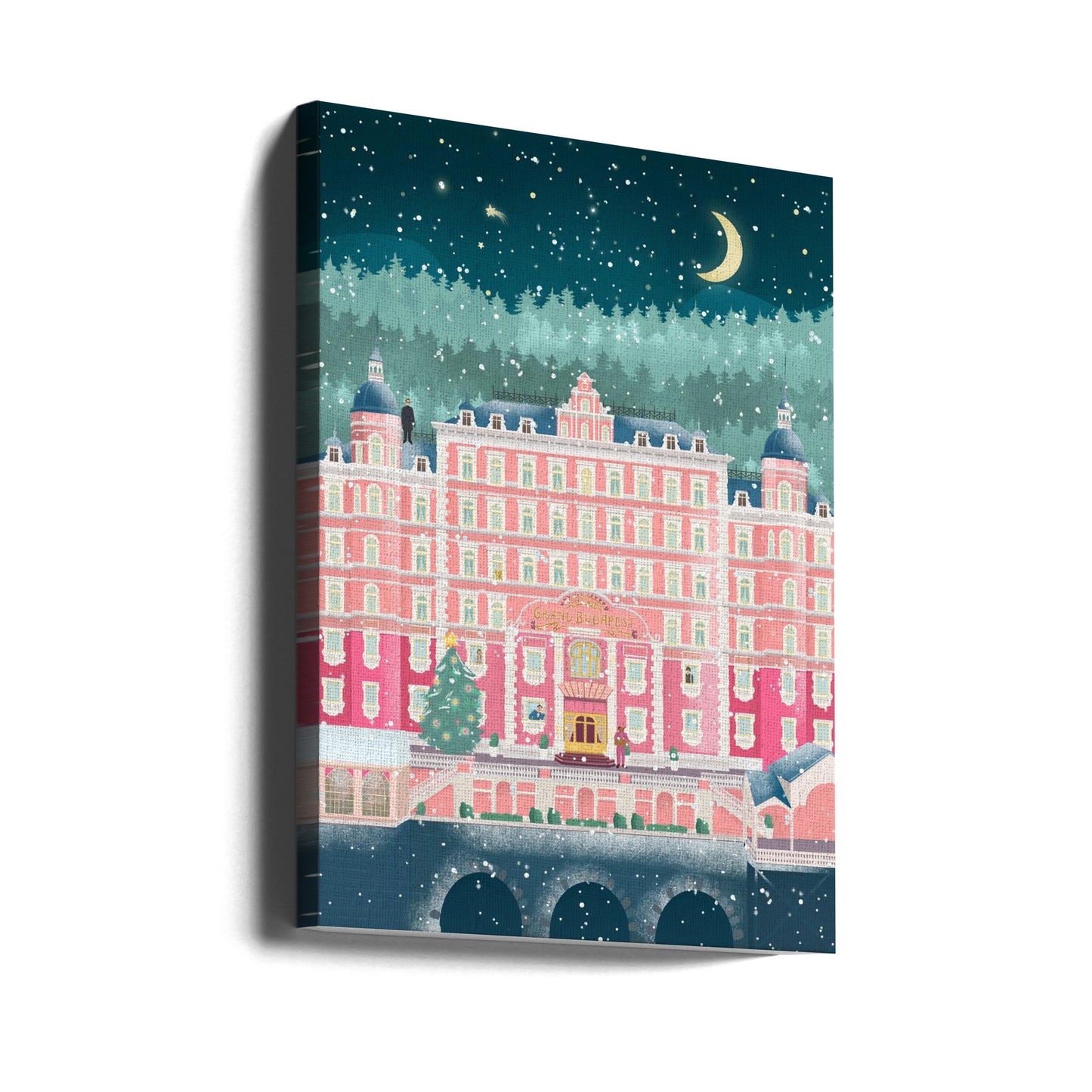 Wakacje w hotelu Grand Budapest | Wydruki na łótnie