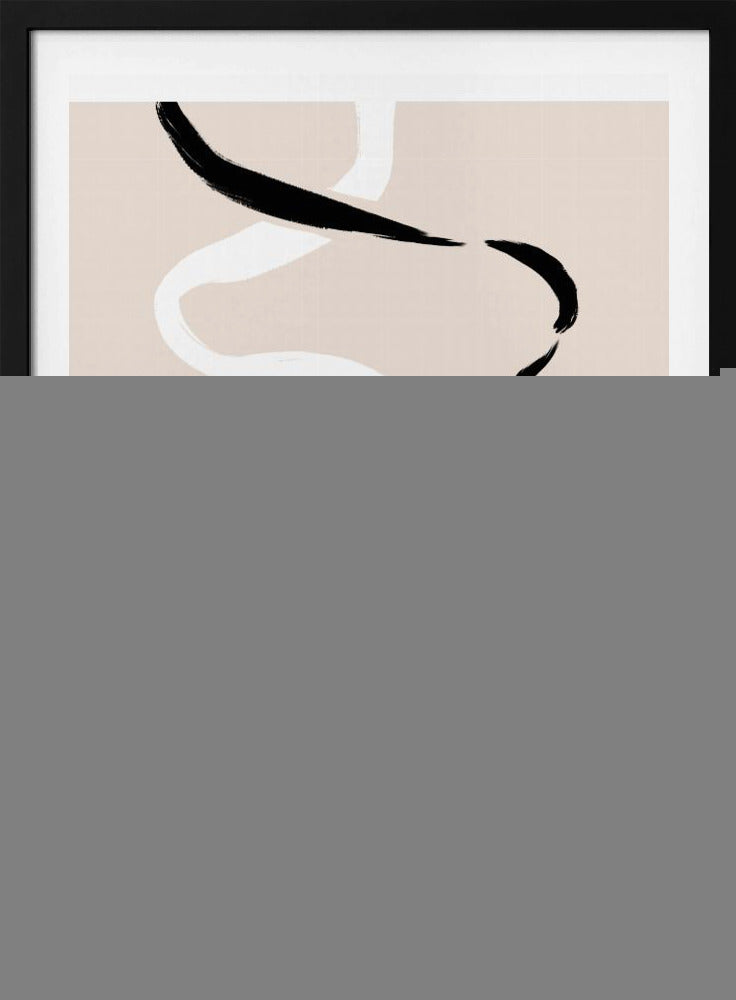Flowing Ink Trails | Poster