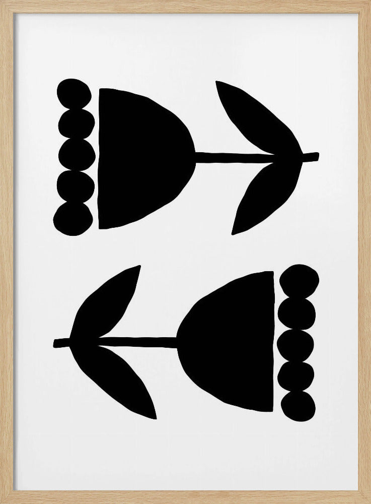 Symmetrical Blooms | Poster